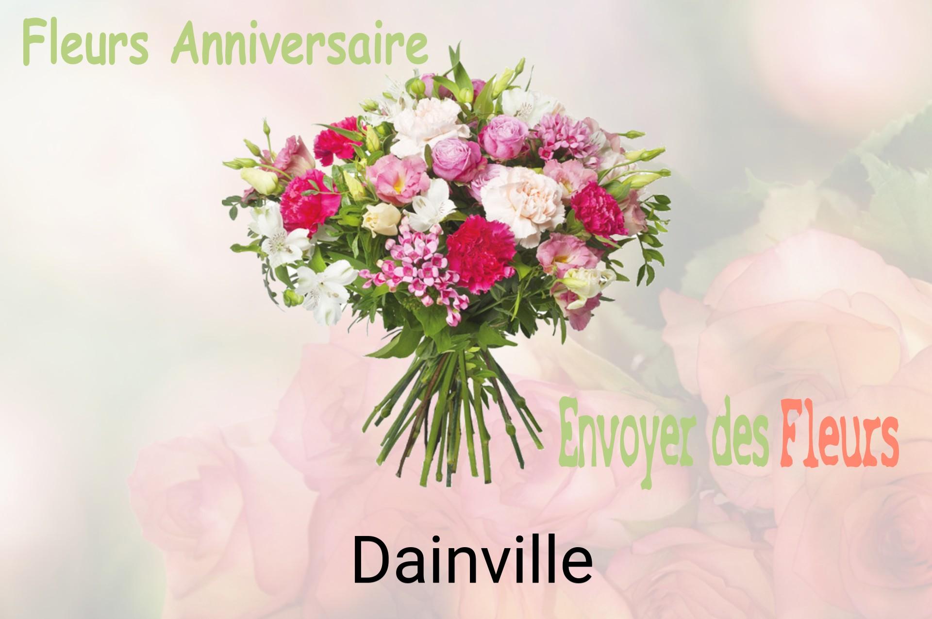 Bouquet de fleurs d’anniversaire livré à Dainville